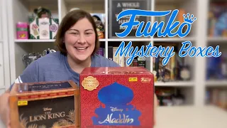 Aladdin and Lion King Funko Mystery Boxes