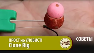 ОЧЕНЬ ПРОСТОЙ карповый монтаж? Да, и ОЧЕНЬ УЛОВИСТЫЙ карповый поводок Clone Rig! СОВЕТЫ