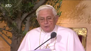 Discours de Benoît XVI au Collège des Bernardins à Paris