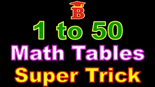 1 to 50 all Tables Super Trick