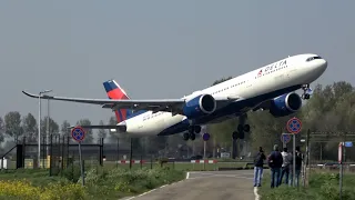 (4K) Plane Spotting Schiphol | Heavy Polderbaan Departures | 777, 747 A330, 787 (DutchPlaneSpotter)