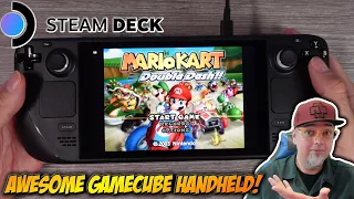 The Valve Steam Deck Is A Nintendo GameCube Portable! The Best Emulation Handheld?!
