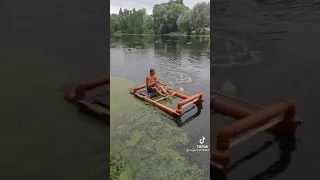 Шуруповёрт вместо мотора 😂