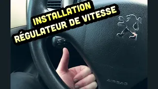 Installation Régulateur de vitesse Peugeot 307 !