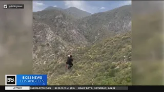 Injured hiker rescued from Trail Canyon Falls using iPhone SOS feature