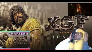 KGF Trailer Hindi | Yash | Srinidhi | 21st Dec 2018  REACTION