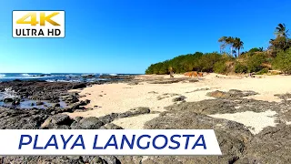 [4K] PLAYA LANGOSTA // Incredible Vacation Beach Near Tamarindo, Guanacaste #costarica #vlog