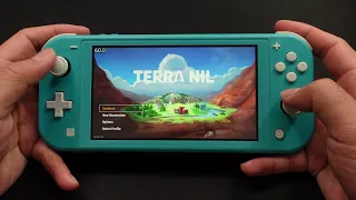 Terra Nil Gameplay - Nintendo Switch Lite