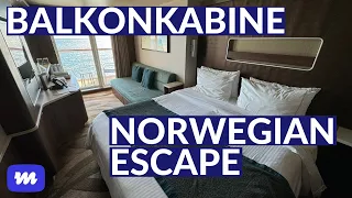 Norwegian Escape: Balkonkabine (13110)