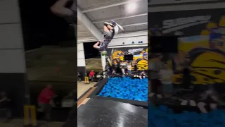 This kid was so close to landing the craziest scooter trick EVER!!!