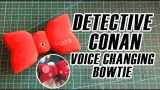 Detective Conan Voice-Changing Bow-tie Quick Unboxing