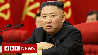 Kim Jong-un berates top North Korea officials over Covid 'crisis' - BBC News