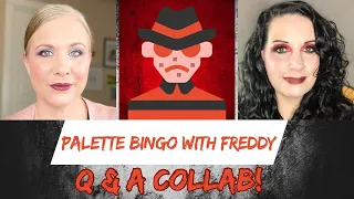 Love/hate Q & A collab w/@Lillith_Luna! Palette bingo w/ the Glamlite Freddy Krueger palette!