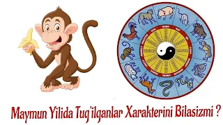 Maymun Yilida Tug‘ilganlar Xarakterini bilib Olamiz - Maymun muchalida tug’ilganlar haqida !!!