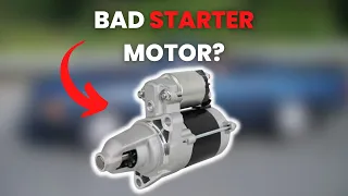 8 Symptoms of a Burnt Out Starter Motor