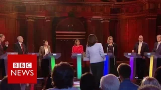 BBC debate: Rivals attack Theresa May over absence - BBC News