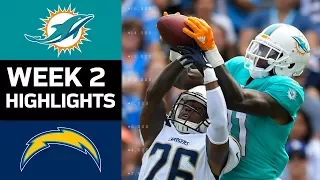 Dolphins vs. Chargers | NFL Week 2 Game Highlights