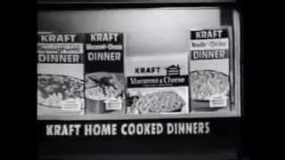 VINTAGE 1964 KRAFT SPAGHETTI COMMERCIAL - NEW AMERICAN STYLE