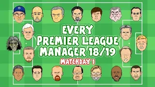 🎤#1 EVERY PREMIER LEAGUE MANAGER - now on 442oons!🎤