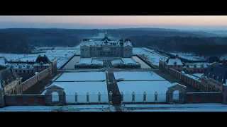 Chateau de vaux le vicomte sous la neige 2018 - shot with DJI Spark