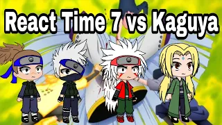 Senseis do Naruto reagindo a Time 7 vs Kaguya