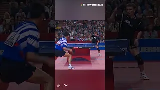 That perfectly placed shot 💯 🌟 #ITTFWorlds2023 #Shorts