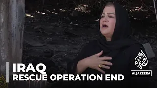 Iraq wedding fire: Search and rescue operation winds up