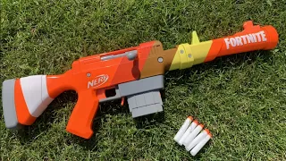 Nerf Fortnite HR Review (REALISTIC NERF SNIPER)