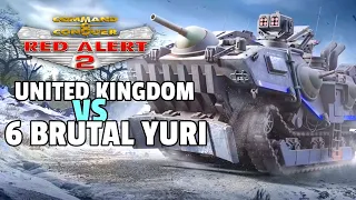 Red Alert 2 | UK vs 6 Brutal YURI | Vol 2.0