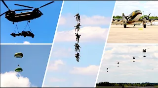 101st Airborne Division Air Assault Demonstration,  As part of the Week of the Eagles celebration