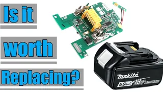 Makita 18v battery management board What you need to know, faulty makita battery repair