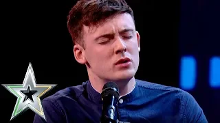 Declan Colgan bowls over judges with incredible voice | Ireland’s Got Talent