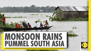 South Asia hit hard by monsoon floods | Several villages drowned | World News