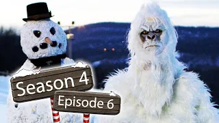 Ski Slope Shenanigans: Snowman and Yeti Prank Team-Up!