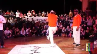 FSTV | Juste Debout UK 2014 | Popping | Final | Brooke & Dickson vs Ramelle & Louis