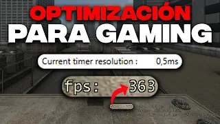 ¡Optimizar PC para Juegos! (+FPS) (-INPUT LAG)