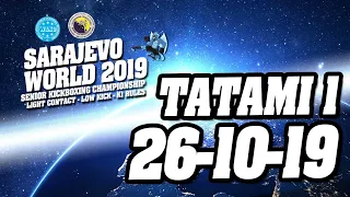 WAKO World Championships 2019 Tatami 1 26/10/19