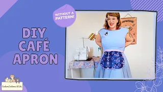 DIY Vintage Café Apron