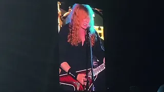 Megadeth Dread And The Fugitive Mind live Grantville PA 9/15/23