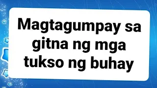 May tagumpay sa gitna ng mga tukso . Lukas 4:1-13