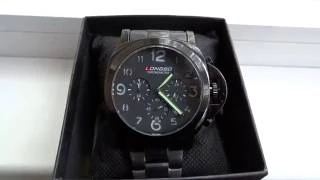 Часы Longbo из Китая   Копия Panerai Luminor