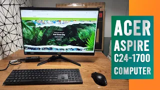 Acer Aspire C24-1700  AIO Desktop, 2022 12th Generation model Unboxing and Review