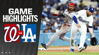 Nationals vs. Dodgers Game Highlights (4/15/24) | MLB Highlights