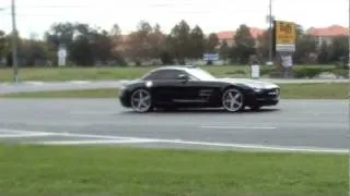 MEC Design SLS AMG Nissan GTR LOUD acceleration 1080p