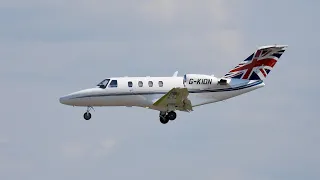 Flying the Flag | Naljets Cessna 525 CitationJet G-KION at Cambridge