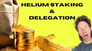 How To STAKE and DELEGATE on Helium - MAXIMUM POWER!
