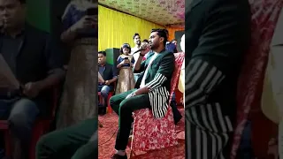 Sachin Valmiki , Saurabh valmiki on stage in Nirala nagar lucknow