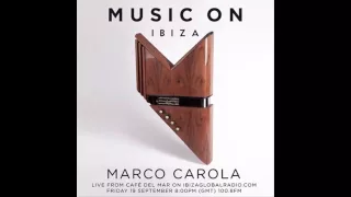 Marco Carola @ Cafe Del Mar, Music ON Pre-Party Ibiza (19-09-2014)