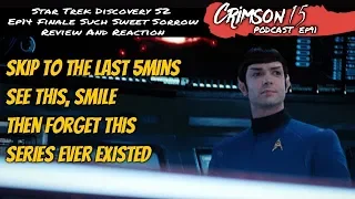 Star Trek Discovery Season 2 Episode 14 Finale Such Sweet Sorrow Review And Reaction