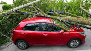 Thousands of people still remain without power in Ottawa